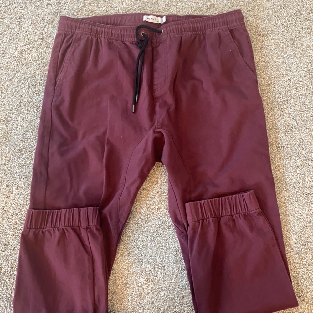 The Rail burgundy pant
